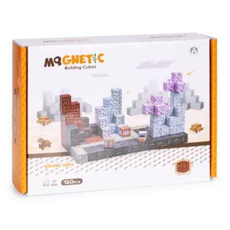 Homelux Lava World set de blocuri de construcție magnetice 160 piese [6]