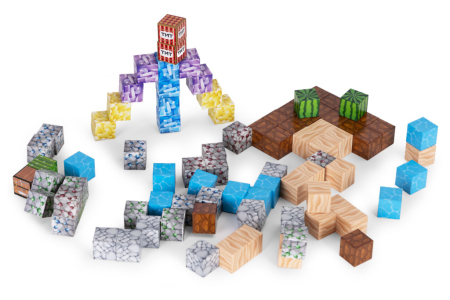 Homelux Lumea mineritului magnetic bloc de construcție set 88 piese [4]