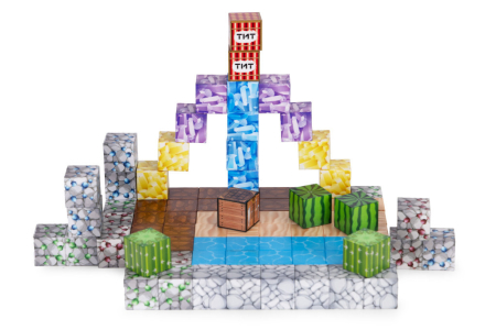 Homelux Lumea mineritului magnetic bloc de construcție set 88 piese [2]