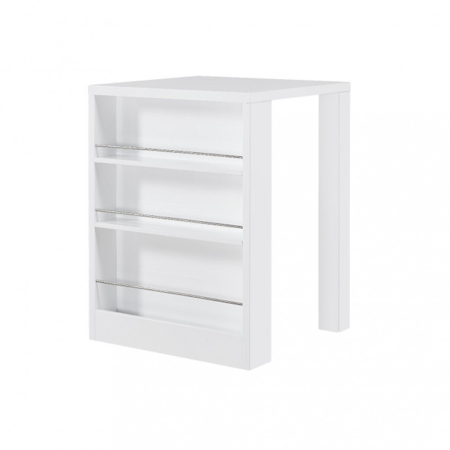 Produse temporar indisponibile - Homelux Masă de bar LT0620 alb lucios