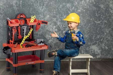 Homelux Masă de bricolaj și asamblare pentru copii [1]