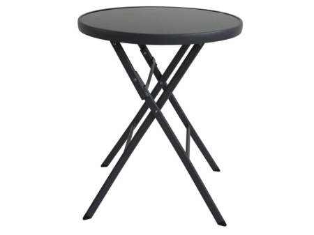 Produse temporar indisponibile - Homelux Masă de grădină rotundă pliabilă de 60 cm