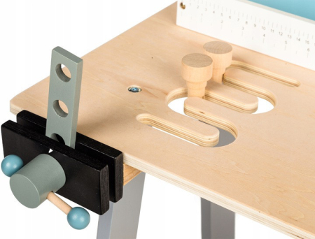 Homelux Masă de scule din lemn pentru copii 32 de bucăți [3]