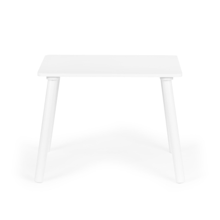 Homelux Masă din lemn pentru copii cu 2 scaune albe [8]