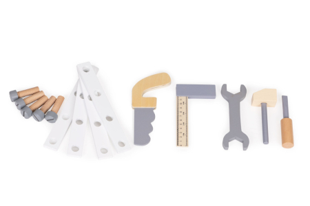 Homelux Masă DIY din lemn cu unelte [4]