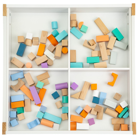 Homelux Masă multifuncțională cu 2 scaune și tablă cu cretă [8]