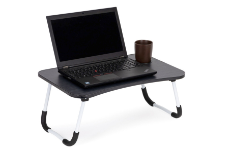 Homelux Masă pentru laptop 60x40 cm negru [5]
