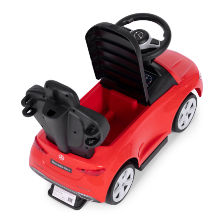 Homelux Mercedes C-Class Mini Car cu volan interactiv și ghidon roșu [4]