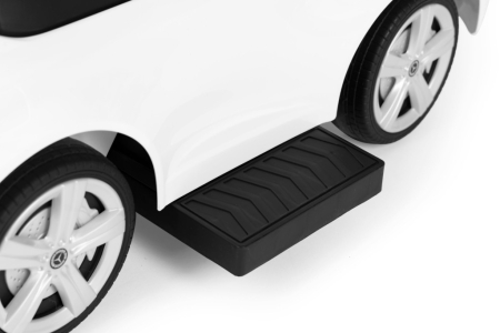 Homelux Mercedes C-Class Ride-on mașină mică cu volan interactiv cu mâner alb [6]