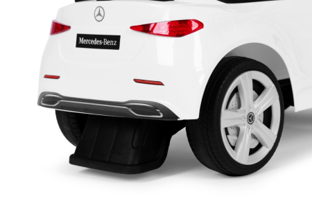 Homelux Mercedes C-Class Ride-on mașină mică interactivă Volan Sunete alb [6]