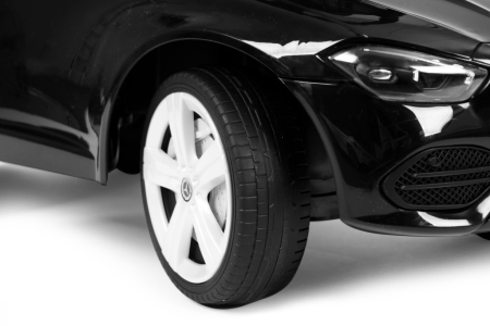 Homelux Mercedes C-Class Ride-on mașină mică interactivă Volan Sunete Negru [7]