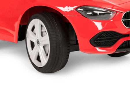 Homelux Mercedes C-Class Ride-on mașină mică interactivă Volan Sunete Roșu [7]