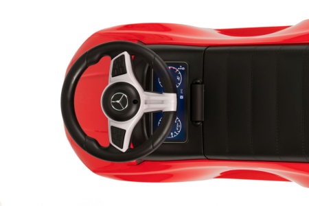 Homelux Mercedes C-Class Ride-on mașină mică interactivă Volan Sunete Roșu [8]