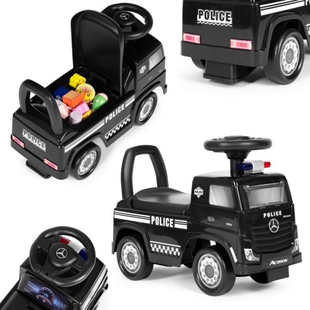 Produse temporar indisponibile - Homelux MERCEDES masina scaun cu rotile masina de politie