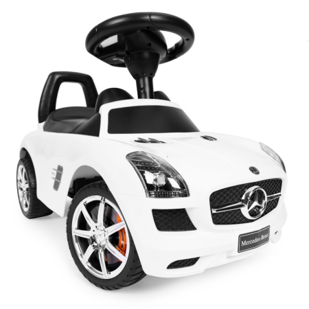 Homelux Mercedes SLS mașină de împins mica alb [4]