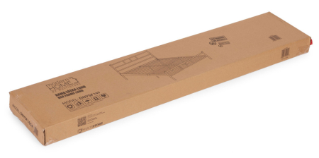 Homelux Metal cadru de pat dublu 160x200 cm negru [8]