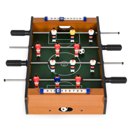 Homelux Mini foosball pentru copii cu două bile și ghidaje [1]