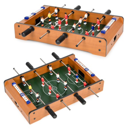 Jucării pentru copii și bebeluși - Homelux Mini foosball pentru copii cu două bile și ghidaje