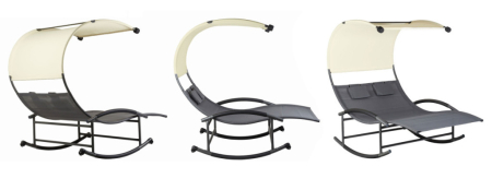 Homelux Pat dublu pivotant cu copertină [6]