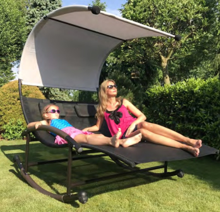 Homelux Pat dublu pivotant cu copertină [1]