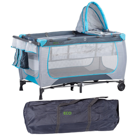 Homelux Pătuț de călătorie cu covoraș de schimb [6]