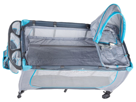 Homelux Pătuț de călătorie cu covoraș de schimb [2]