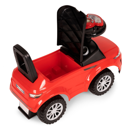 Homelux Plimbare cu mașina mică cu sunete de la 12 luni roșu [7]
