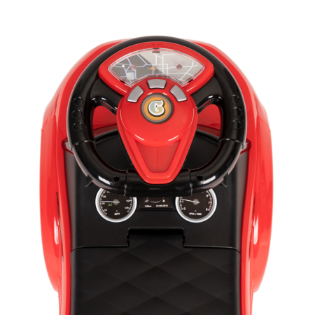 Homelux Plimbare cu mașina mică cu sunete de la 12 luni roșu [5]