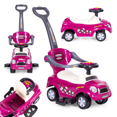 Produse temporar indisponibile - Homelux Ride-on cărucior cu mers pe jos scaun cu rotile scaun cu rotile mâner sunete violet