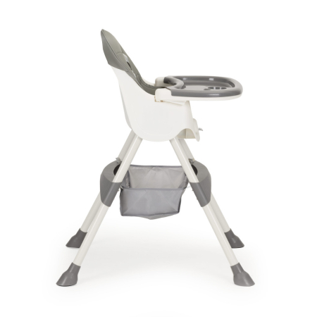 Homelux Scaun de hrănire 2 în 1 cu centură în 5 puncte gri [2]