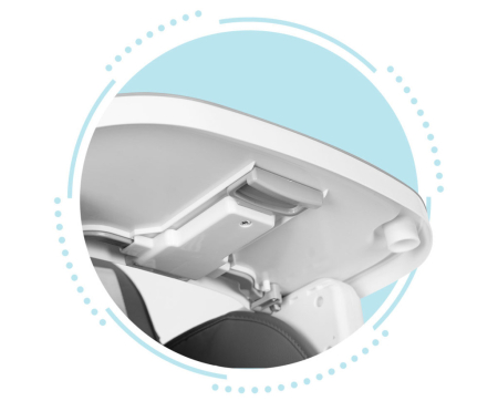 Homelux Scaun înalt pliabil 3 în 1 gri [4]