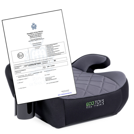 Homelux Scaun înălțător auto pentru copii i-SIZE cu suport pentru pahare înălțime 125-150 cm [6]