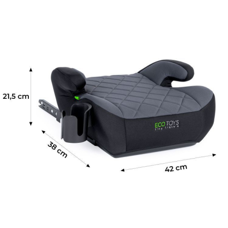 Homelux Scaun înălțător ISOFIX cu suport pentru pahare înălțime 125-150 cm [5]