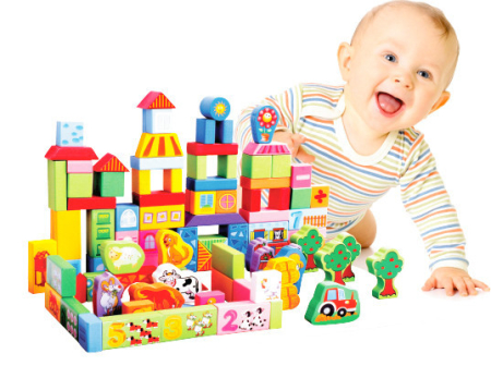 Homelux Set de 100 de cuburi educative din lemn pentru ferme [1]