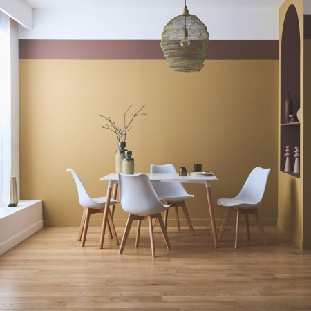 Homelux Set de 4 scaune de masă cu pernă din piele ecologică albă [7]