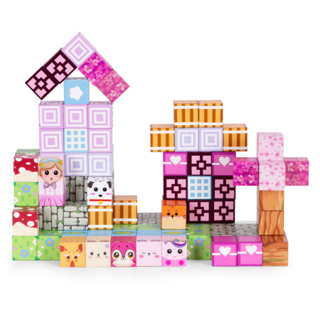 Homelux Set de blocuri de construcție magnetice Dreamworld 113 piese [2]