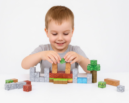 Homelux Set de blocuri de construcție magnetice Summer World 119 piese [3]