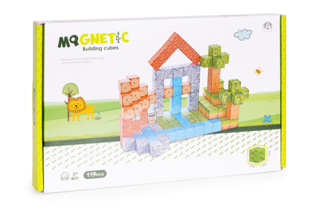 Homelux Set de blocuri de construcție magnetice Summer World 119 piese [9]