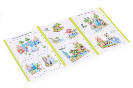 Homelux Set de blocuri de construcție magnetice Summer World 87 piese [8]