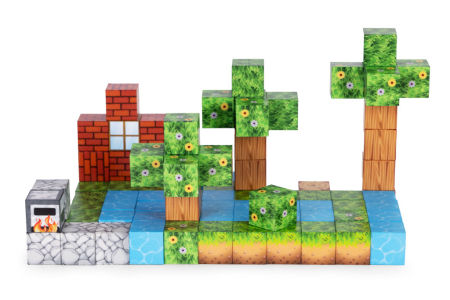 Homelux Set de blocuri de construcție magnetice Summer World 88 piese [1]