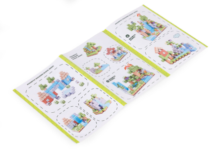 Homelux Set de blocuri de construcție magnetice Summer World 88 piese [4]