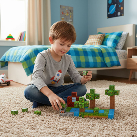 Homelux Set de blocuri de construcție magnetice Summer World 88 piese [6]