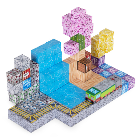 Homelux Set de blocuri de construcție magnetice Water World 112 piese [1]
