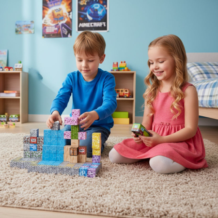 Homelux Set de blocuri de construcție magnetice Water World 112 piese [6]