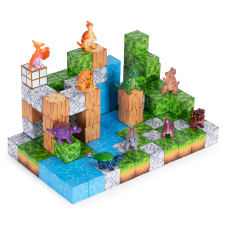 Homelux Set de blocuri magnetice dinozaur 114 piese [4]