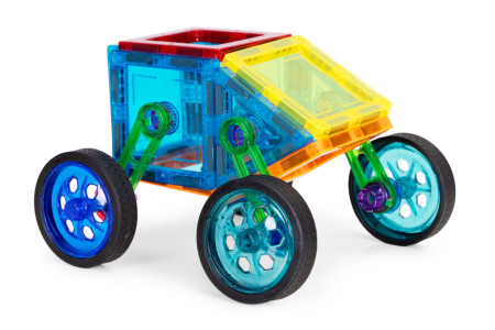 Homelux Set de construcții magnetice 48 piese casă, mașină, robot [5]