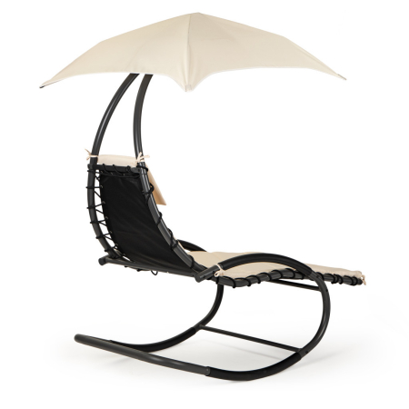 Homelux Șezlong hamac de grădină, bej [3]