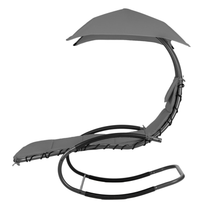 Homelux Șezlong hamac de grădină, gri [8]