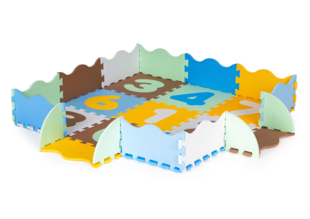 Homelux Spumă burete puzzle covor educațional jigsaw puzzle [1]