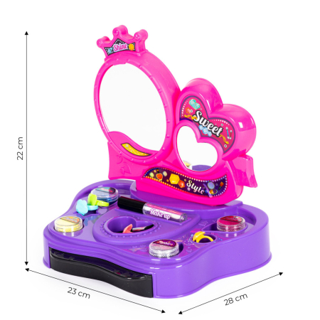 Homelux Studio de machiaj și toaletă cu tatuaje sclipitoare [3]